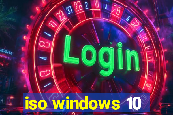 iso windows 10